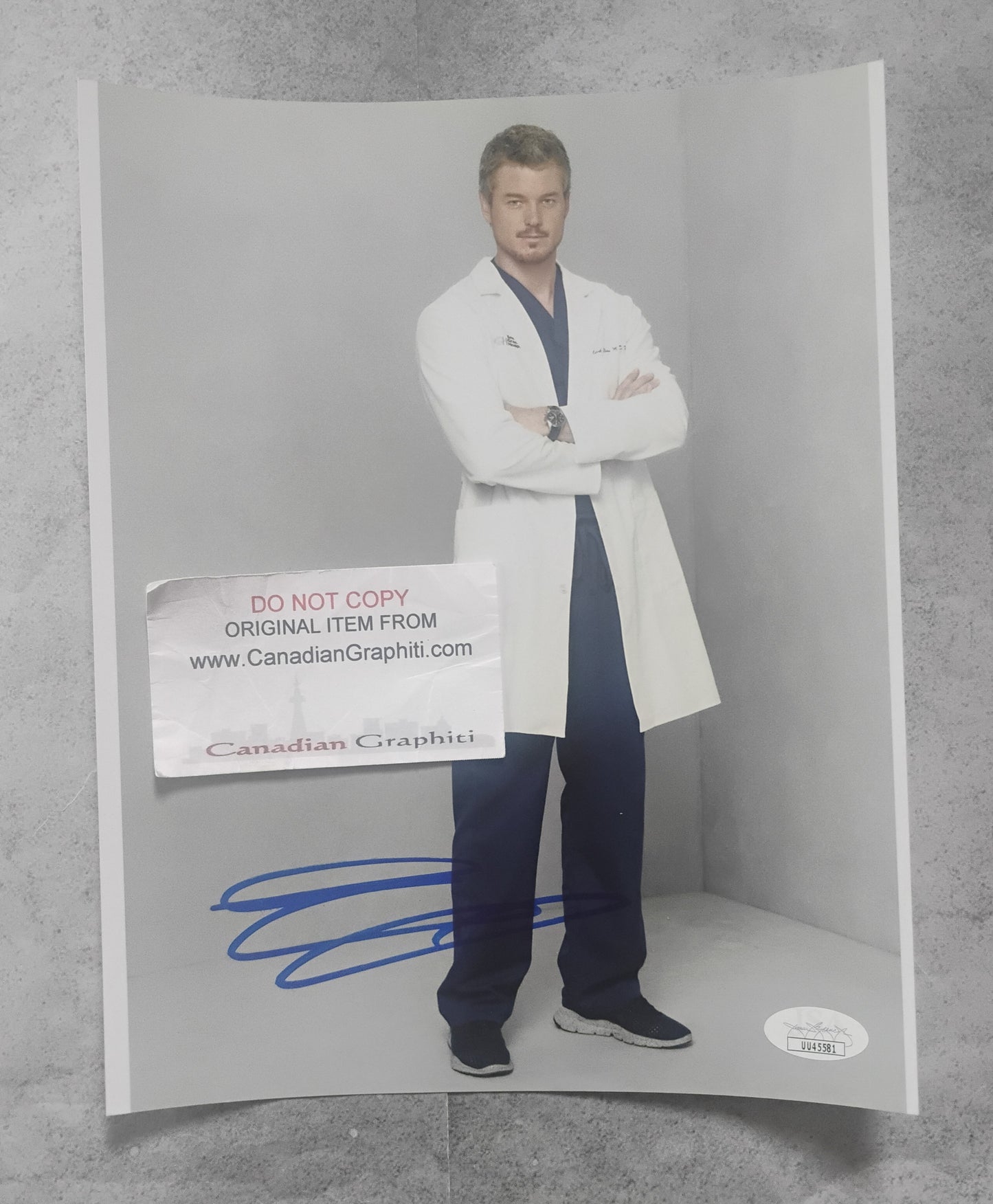 Eric Dane Hand Signed Autograph 8x10 Photo JSA COA Grey's Anatomy