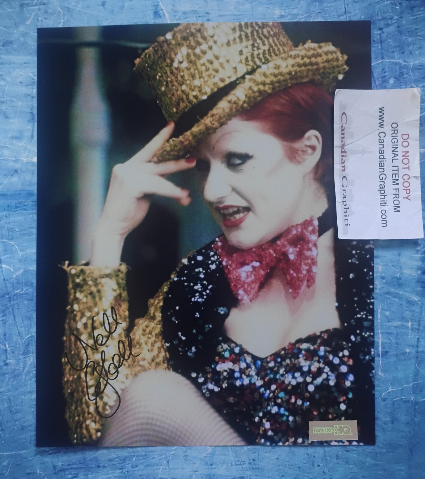Nell Campbell Hand Signed Autograph 8x10 Photo COA Rocky Horror Picture Show