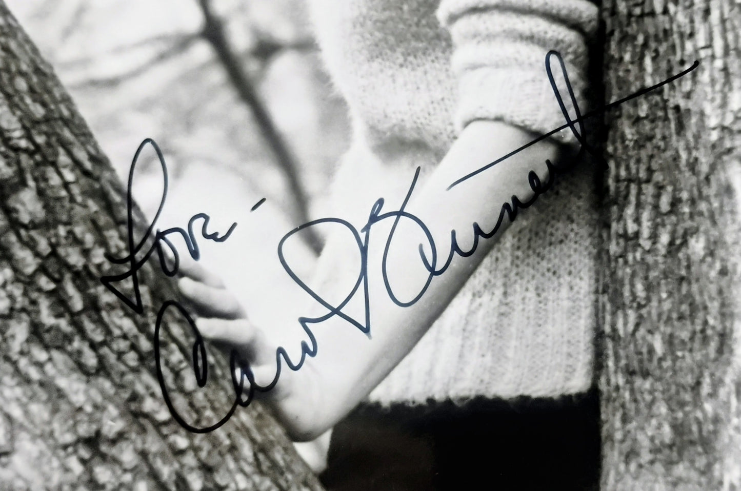 Carol Burnett Hand Signed Autograph 8x10 Photo BAS COA
