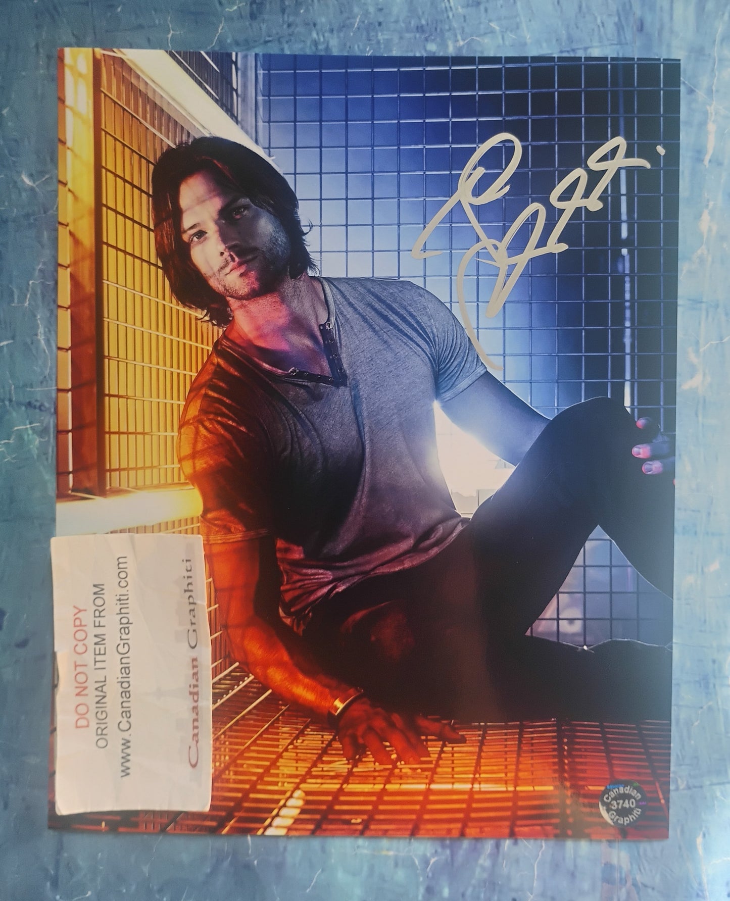Jared Padalecki Hand Signed Autograph 8x10 Photo COA Supernatural