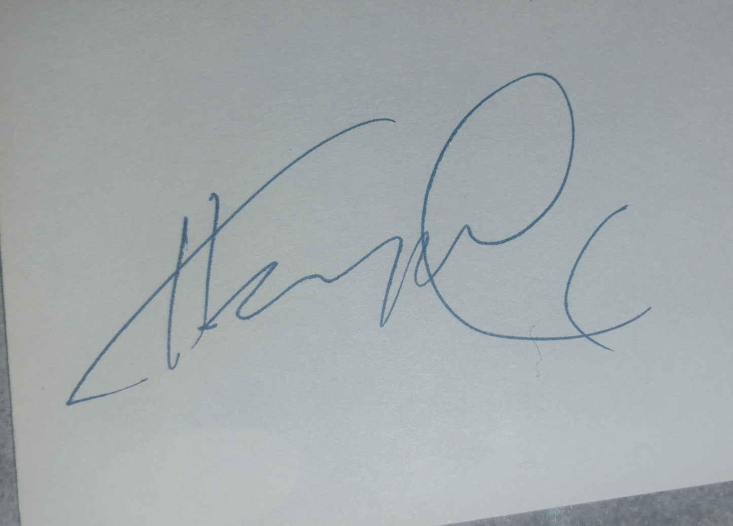 Henry Winkler Hand Signed Autograph Index Card JSA COA