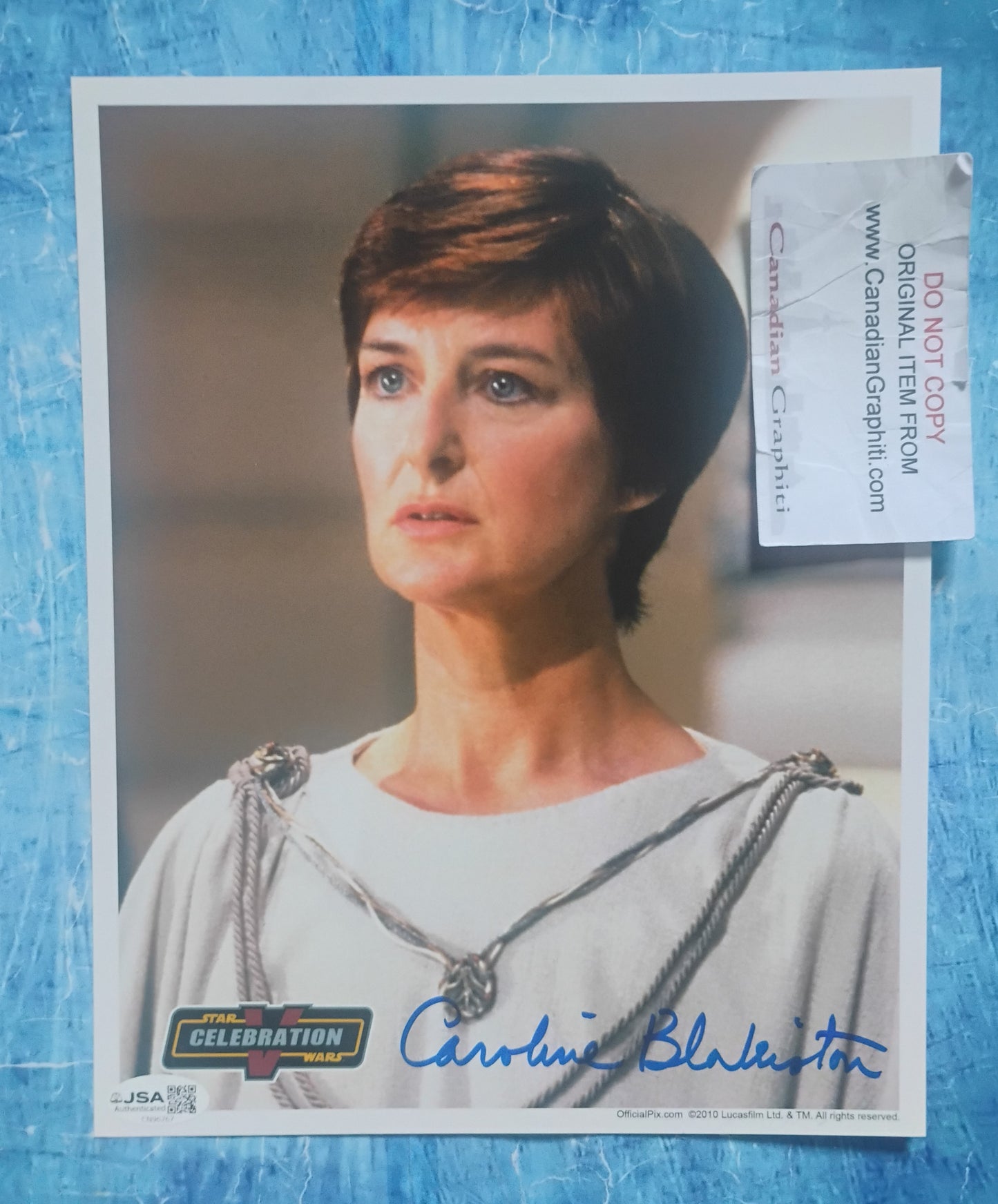 Caroline Blakiston Hand Signed Autograph 8x10 Photo JSA COA Star Wars