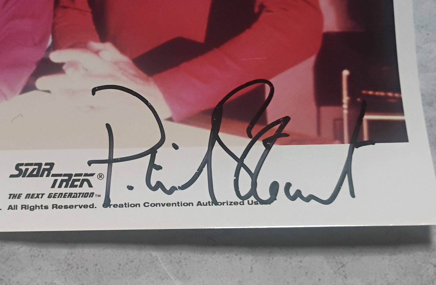 Patrick Stewart Hand Signed Autograph 8x10 Photo BAS COA Star Trek