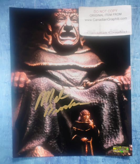 Mel Brooks Hand Signed Autograph 8x10 Photo COA Spaceballs