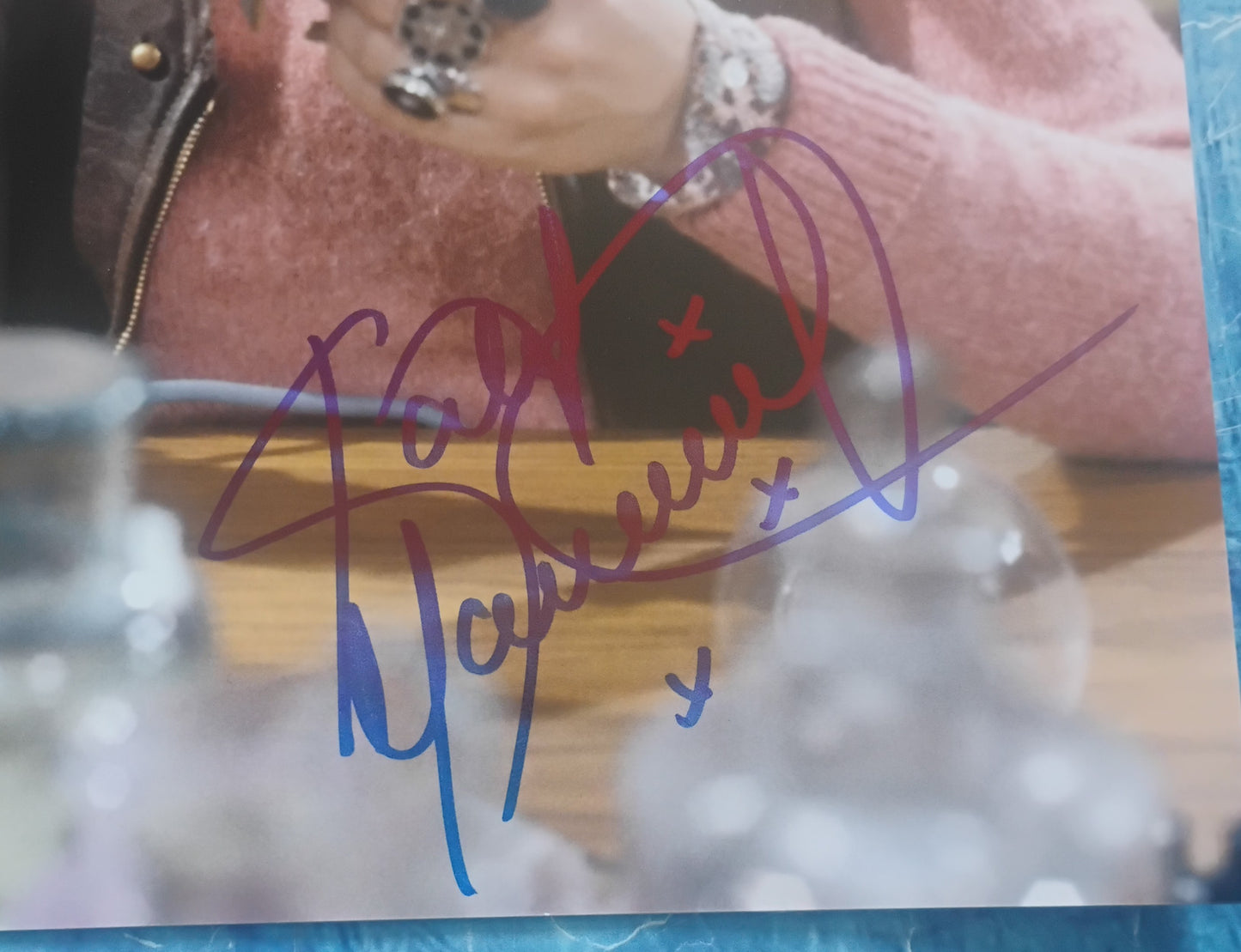 Katy Manning Hand Signed Autograph 8x10 Photo SWAU COA Doctor Who