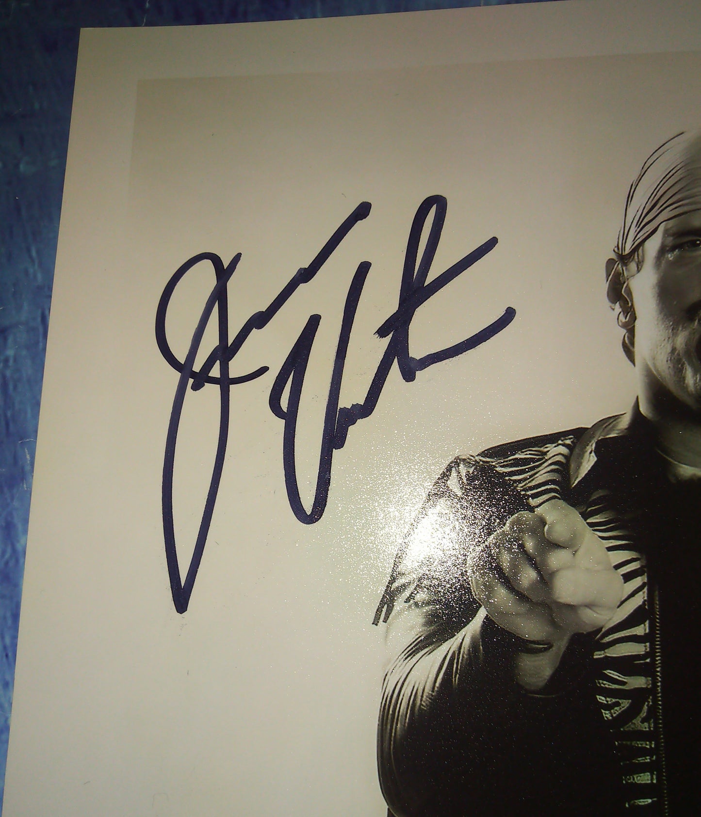 Jesse Ventura Hand Signed Autograph 8x10 Photo COA + JSA