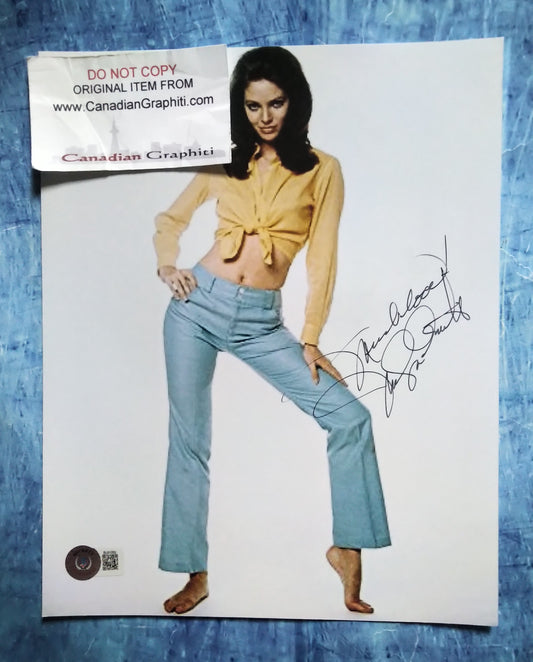 Jaclyn Smith Hand Signed Autograph 8x10 Photo BAS COA