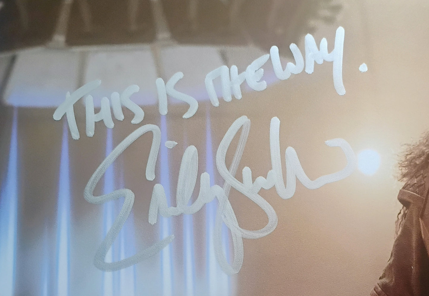 Emily Swallow Hand Signed Autograph 8x10 Photo JSA COA The Mandalorian