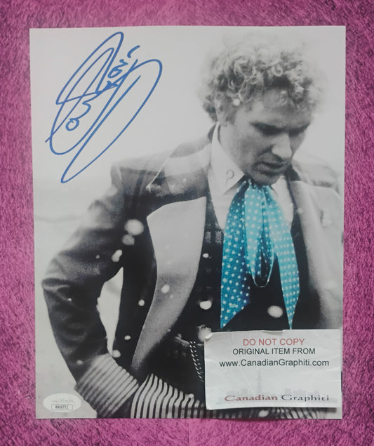 Colin Baker Hand Signed Autograph 8x10 Photo JSA COA Doctor Who