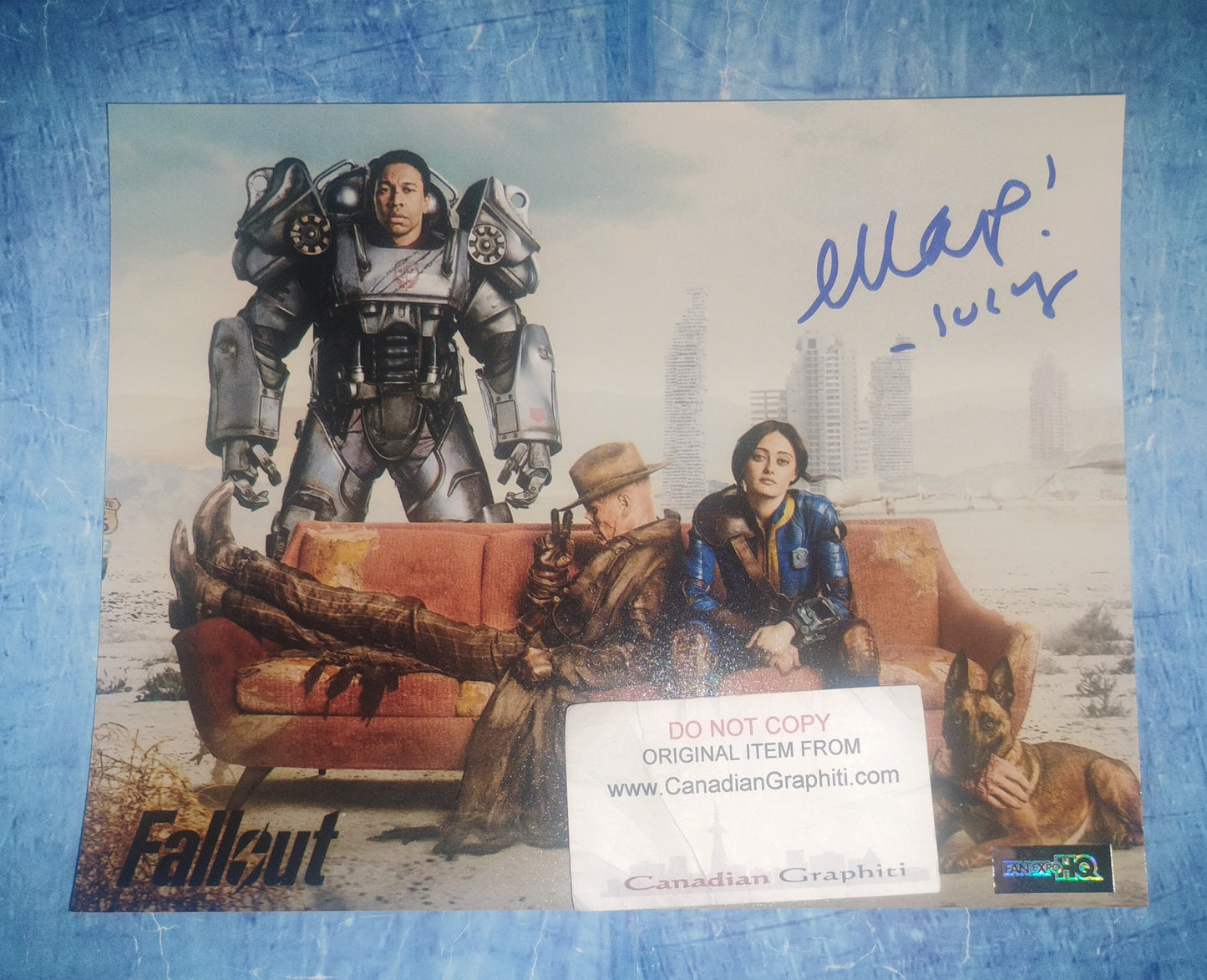 Ella Purnell Hand Signed Autograph 8x10 Photo COA Fallout