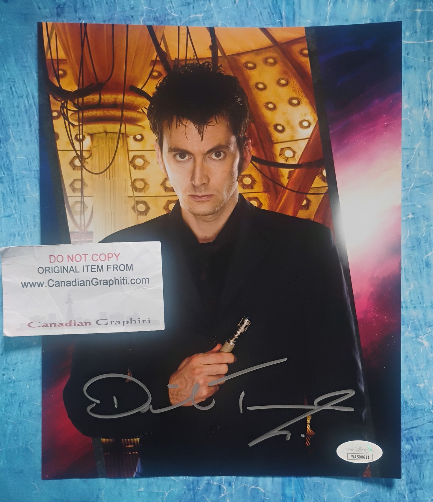 David Tennant Hand Signed Autograph 8x10 Photo JSA COA Doctor Who