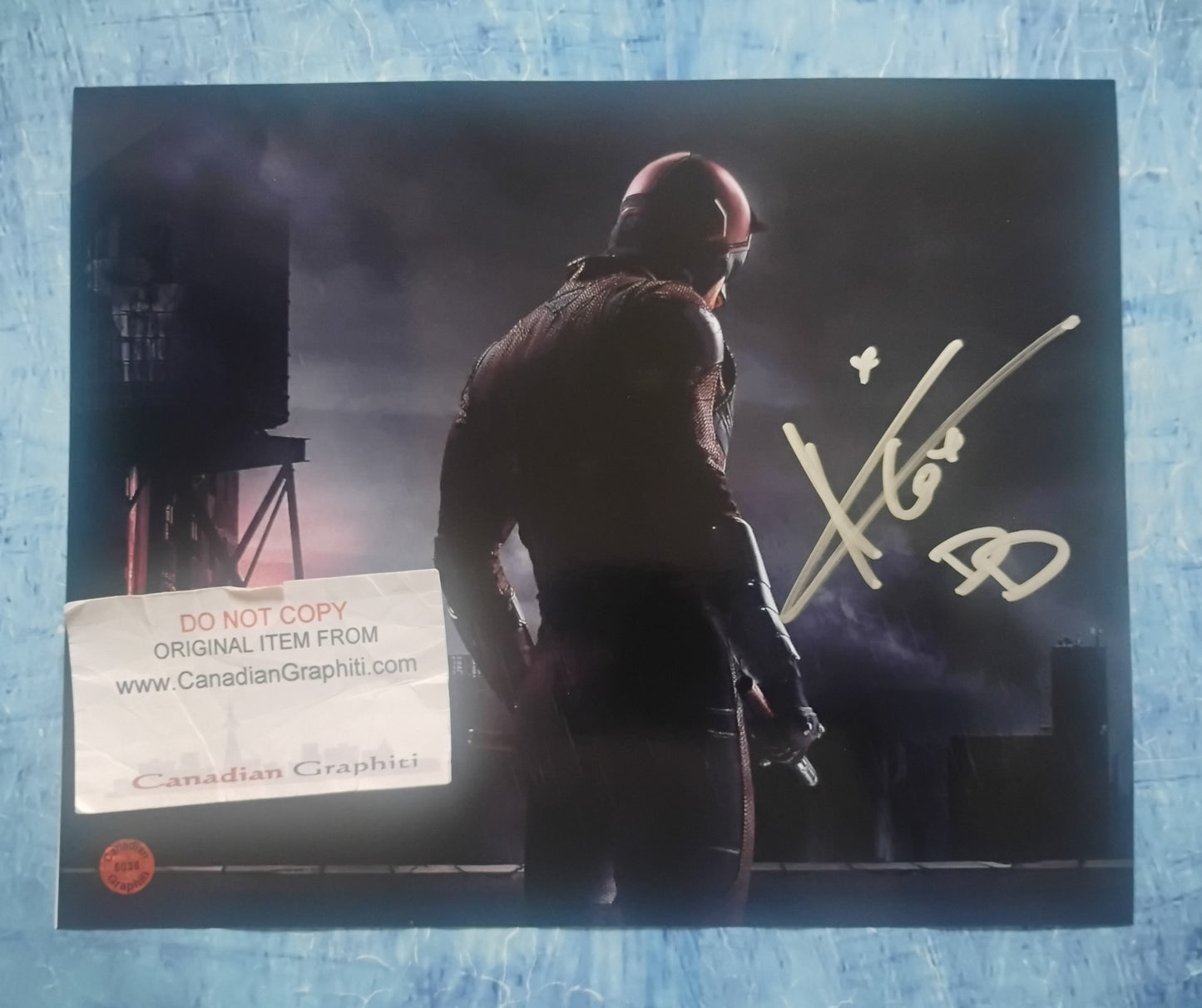 Charlie Cox Hand Signed Autograph 8x10 Photo COA Daredevil