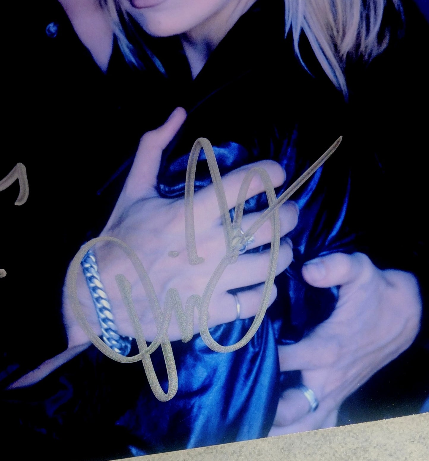 Sarah Michelle Gellar & David Boreanaz Hand Signed Autograph 8x10 Photo JSA COA