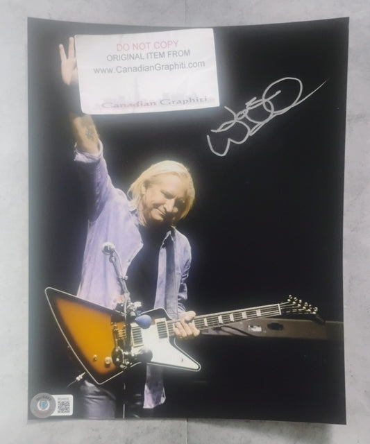 Joe Walsh Hand Signed Autograph 8x10 Photo BAS COA The Eagles