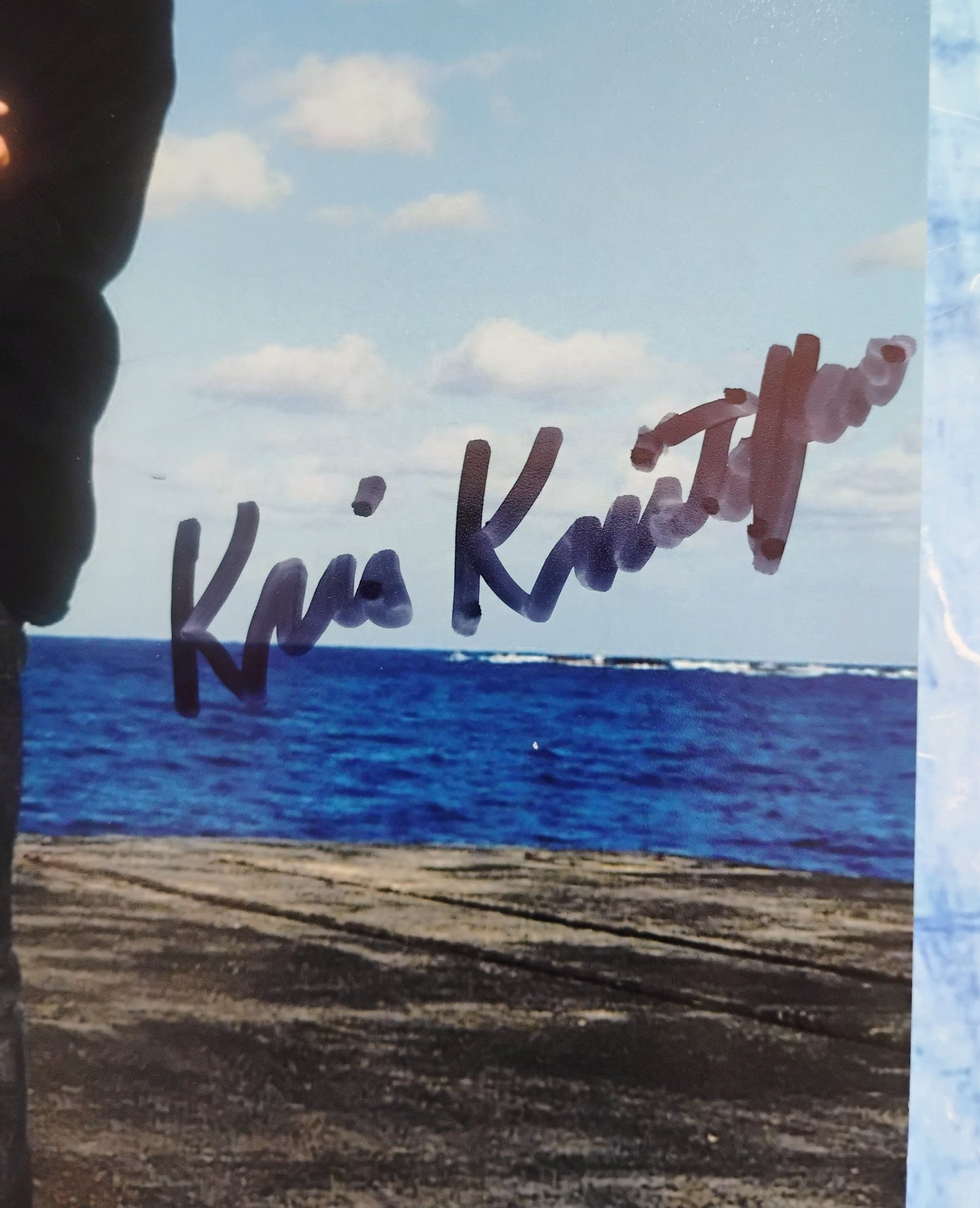 Kris Kristofferson Hand Signed Autograph 8x10 Photo BAS COA