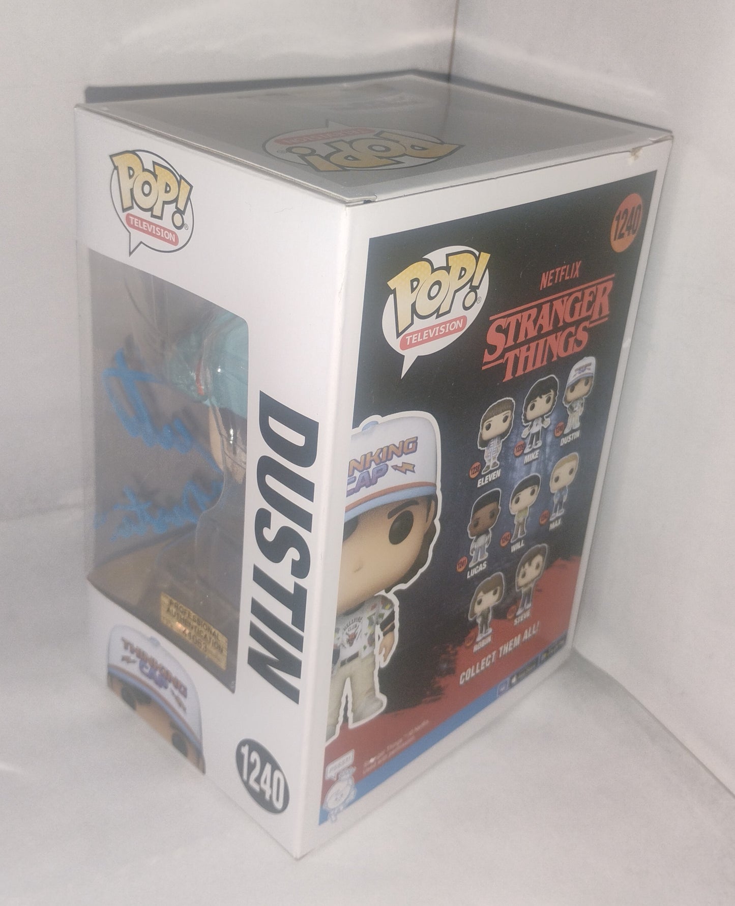 Gaten Materazzo Hand Signed Autograph Stranger Things Funko Pop COA