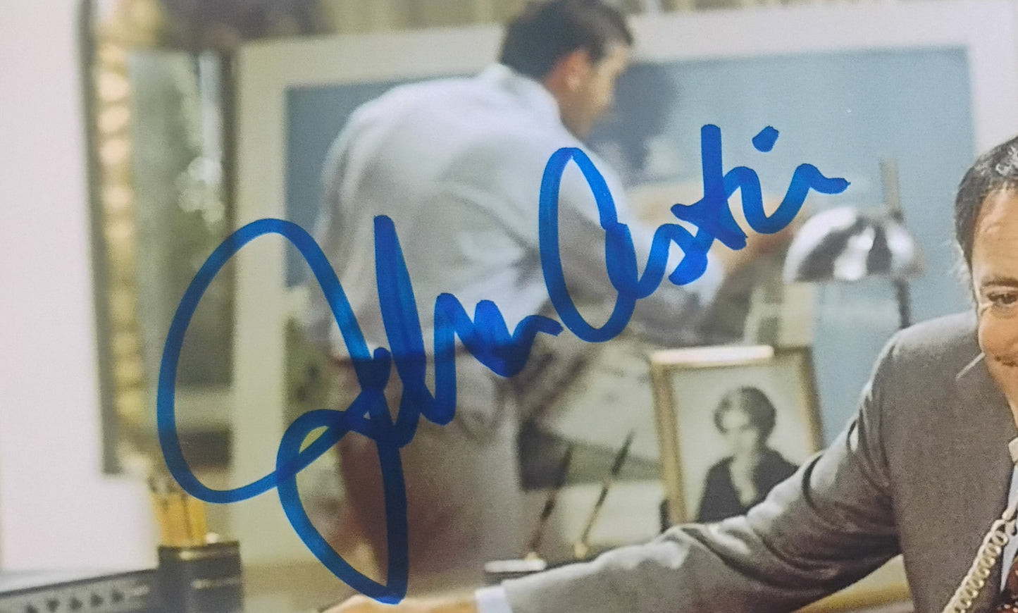 John Astin Hand Signed Autograph Photo COA Freaky Friday
