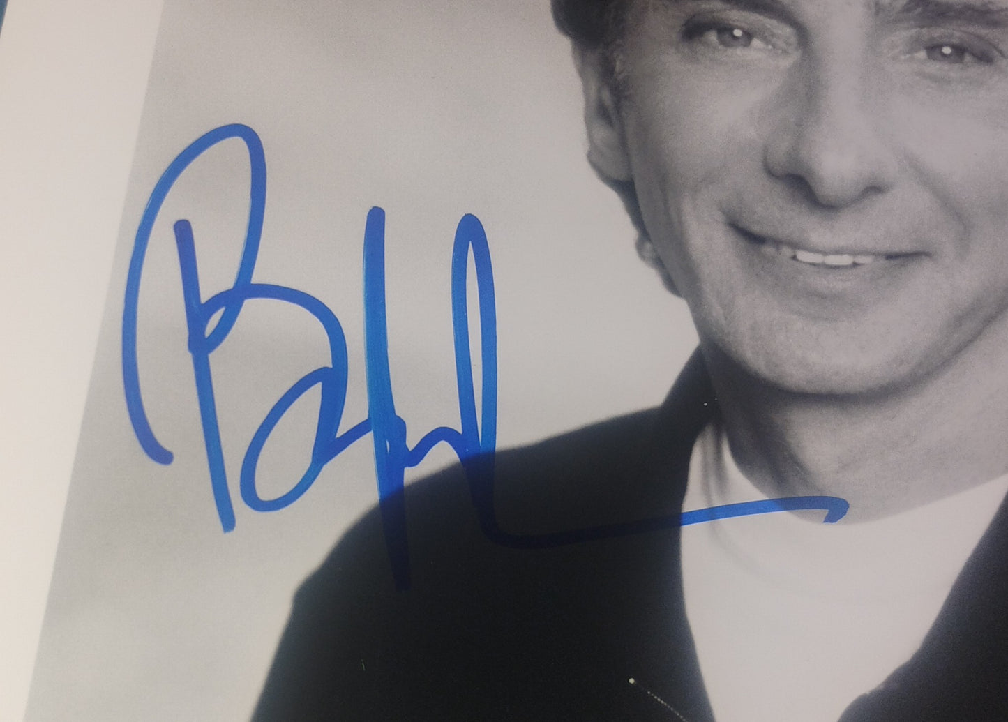 Barry Manilow Hand Signed Autograph 8x10 Photo JSA COA
