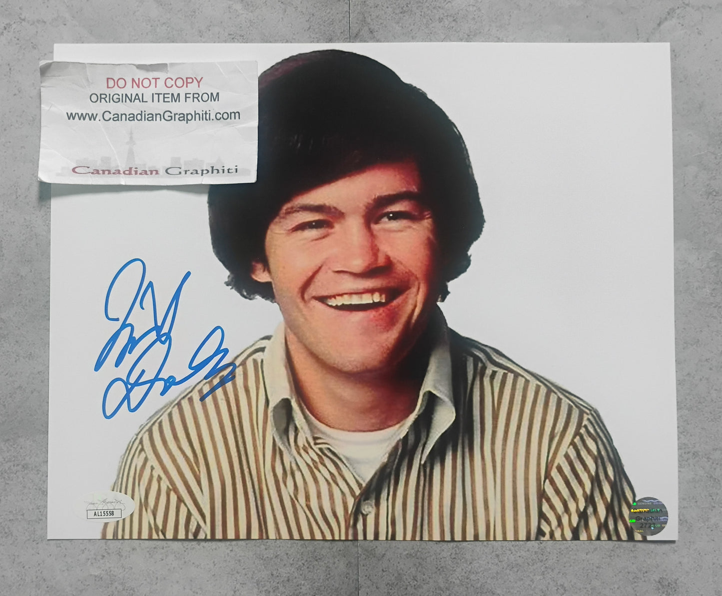 Micky Dolenz Hand Signed Autograph 8x10 Photo JSA COA The Monkees