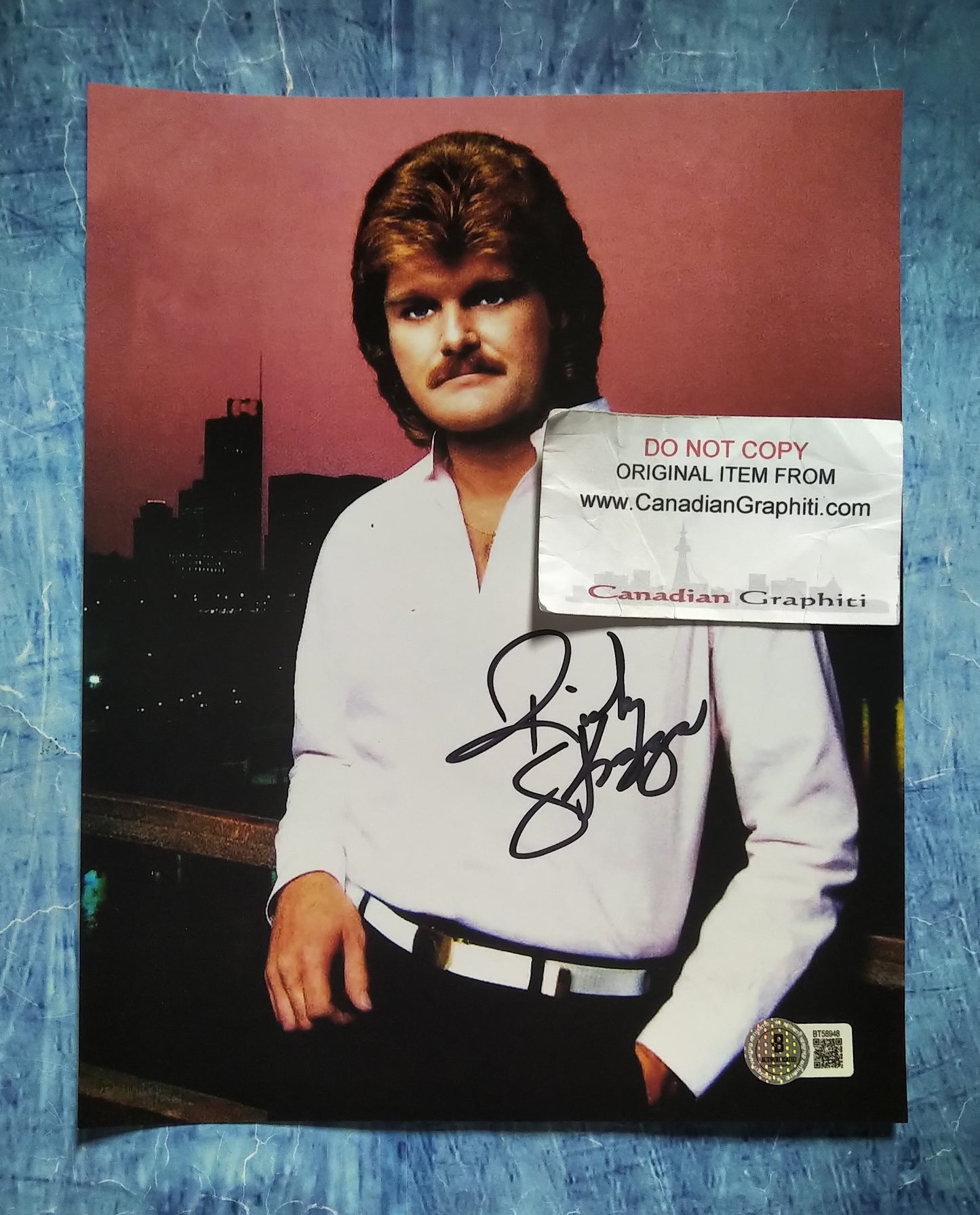 Ricky Skaggs Hand Signed Autograph 8x10 Photo BAS COA