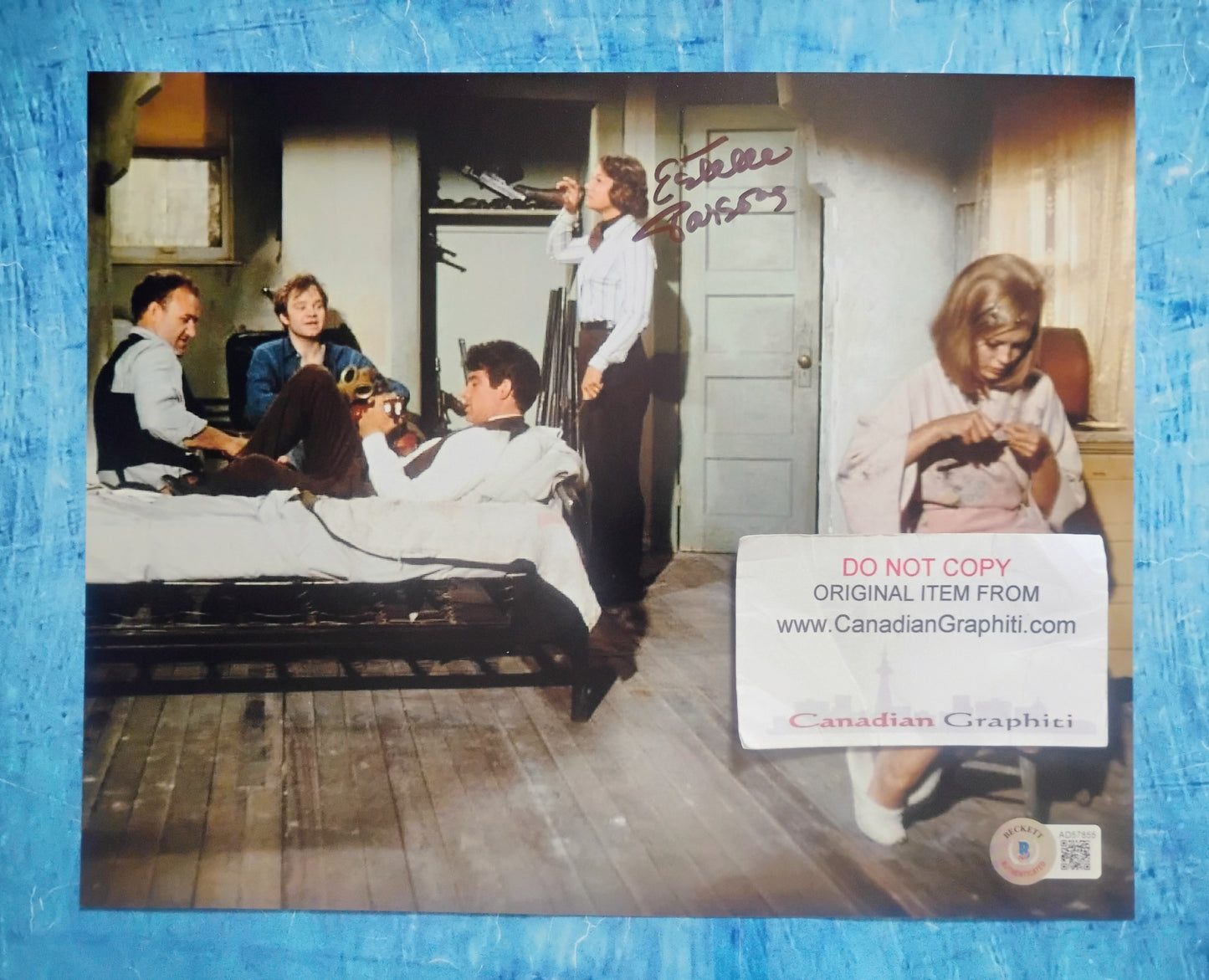 Estelle Parsons Hand Signed Autograph 8x10 Photo BAS COA Bonnie & Clyde