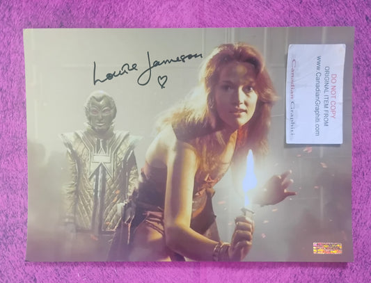Louise Jameson Hand Signed Autograph Photo COA Doctor Who