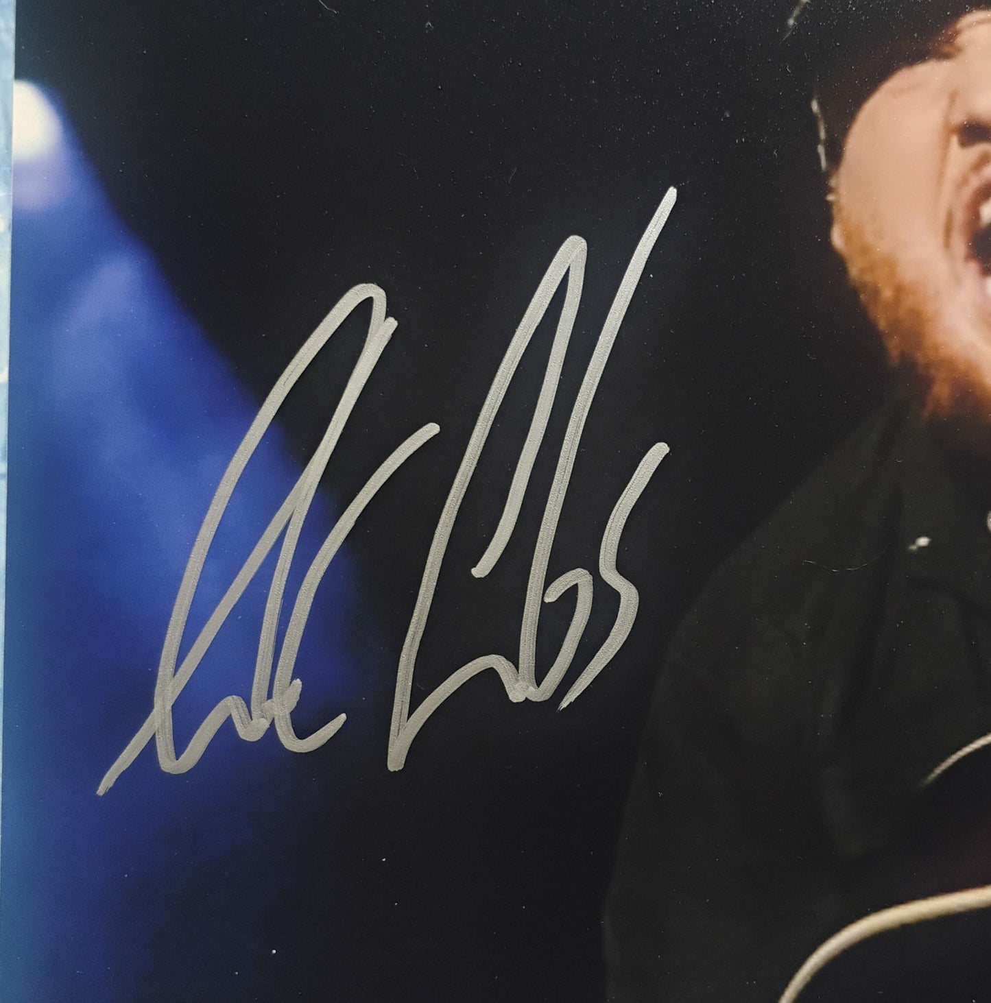 Luke Combs Hand Signed Autograph 8x10 Photo BAS COA