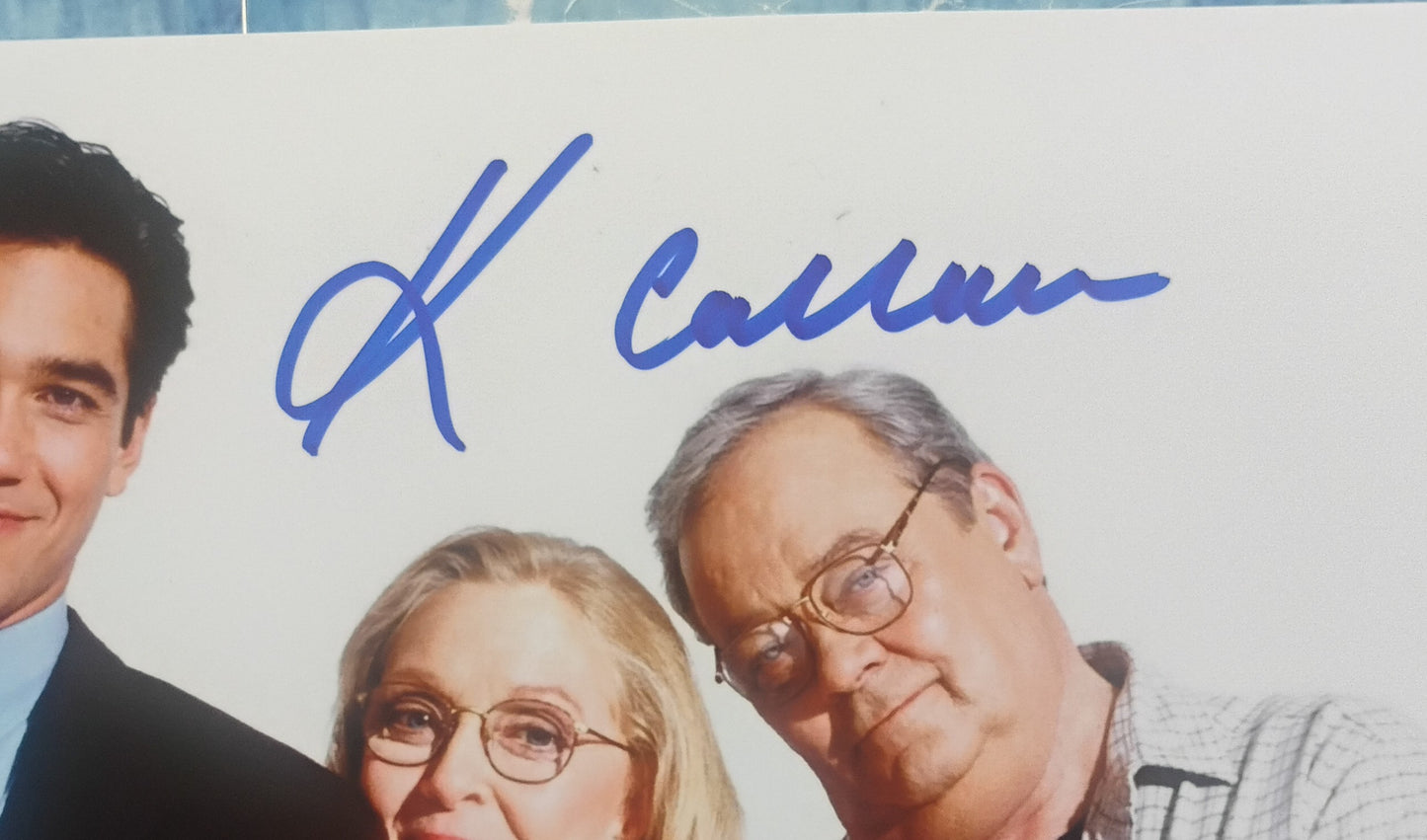 K Callan & Dean Cain Hand Signed Autograph 8x10 Photo COA Lois & Clark