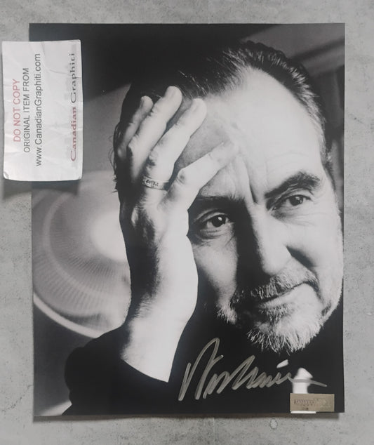 Wes Craven Hand Signed Autograph 8x10 Photo COA