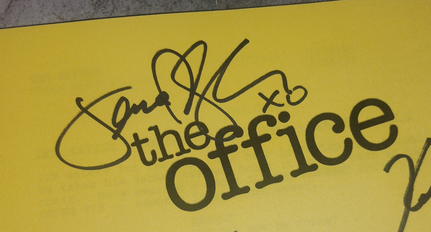 The Office 7x Cast Hand Signed Autograph Script COA
