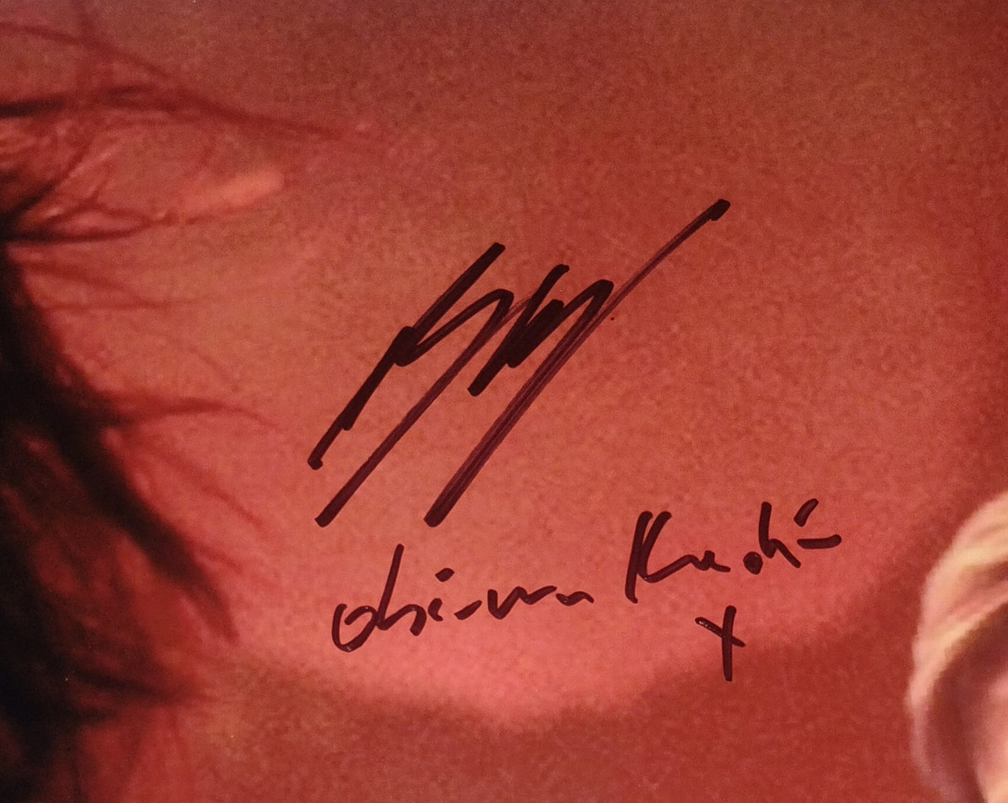 Hayden Christensen & Ewan McGregor Hand Signed Autograph 11x17 Photo COA Star Wars