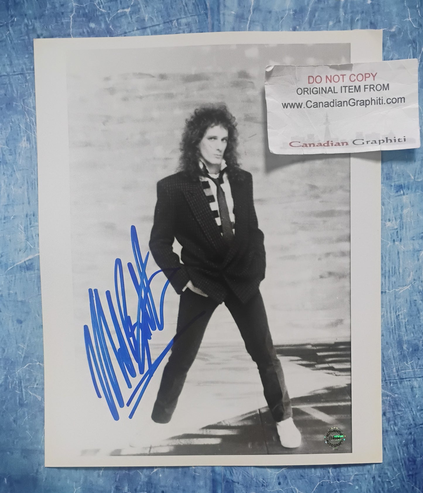 Michael Bolton Hand Signed Autograph 8x10 Photo COA