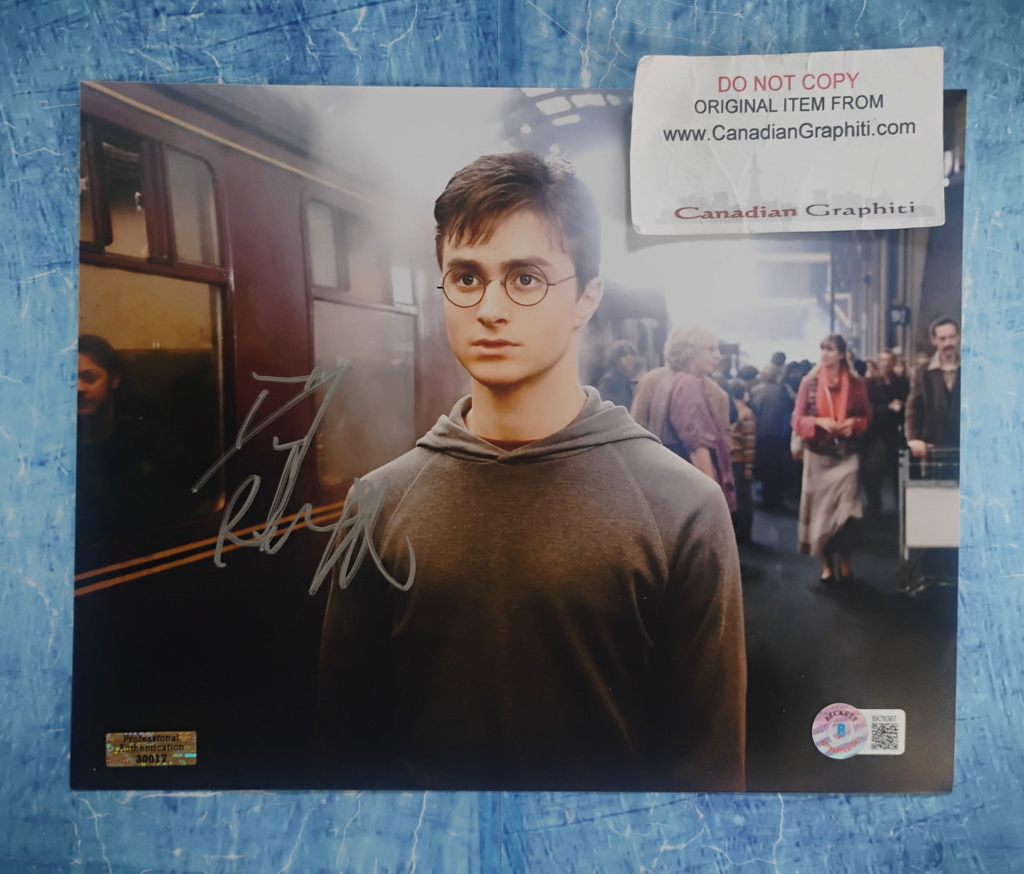 Daniel Radcliffe Hand Signed Autograph 8x10 Photo BAS COA Harry Potter