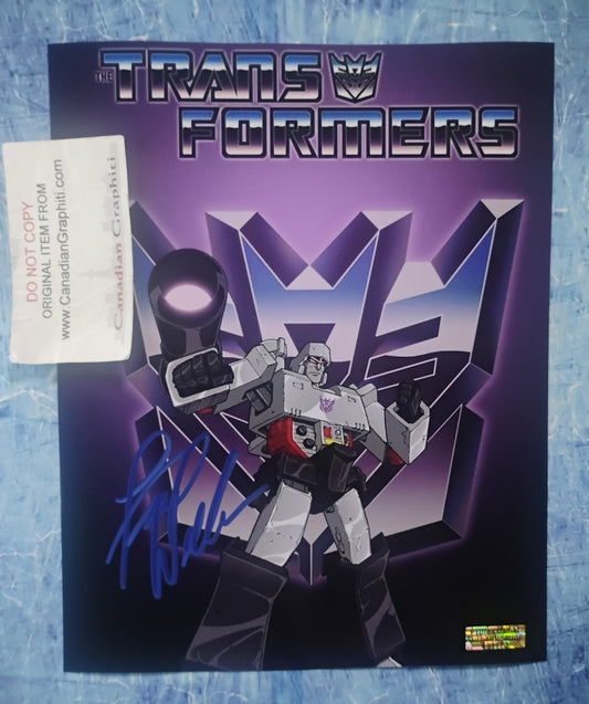 Frank Welker Hand Signed Autograph 8x10 Photo COA Megatron