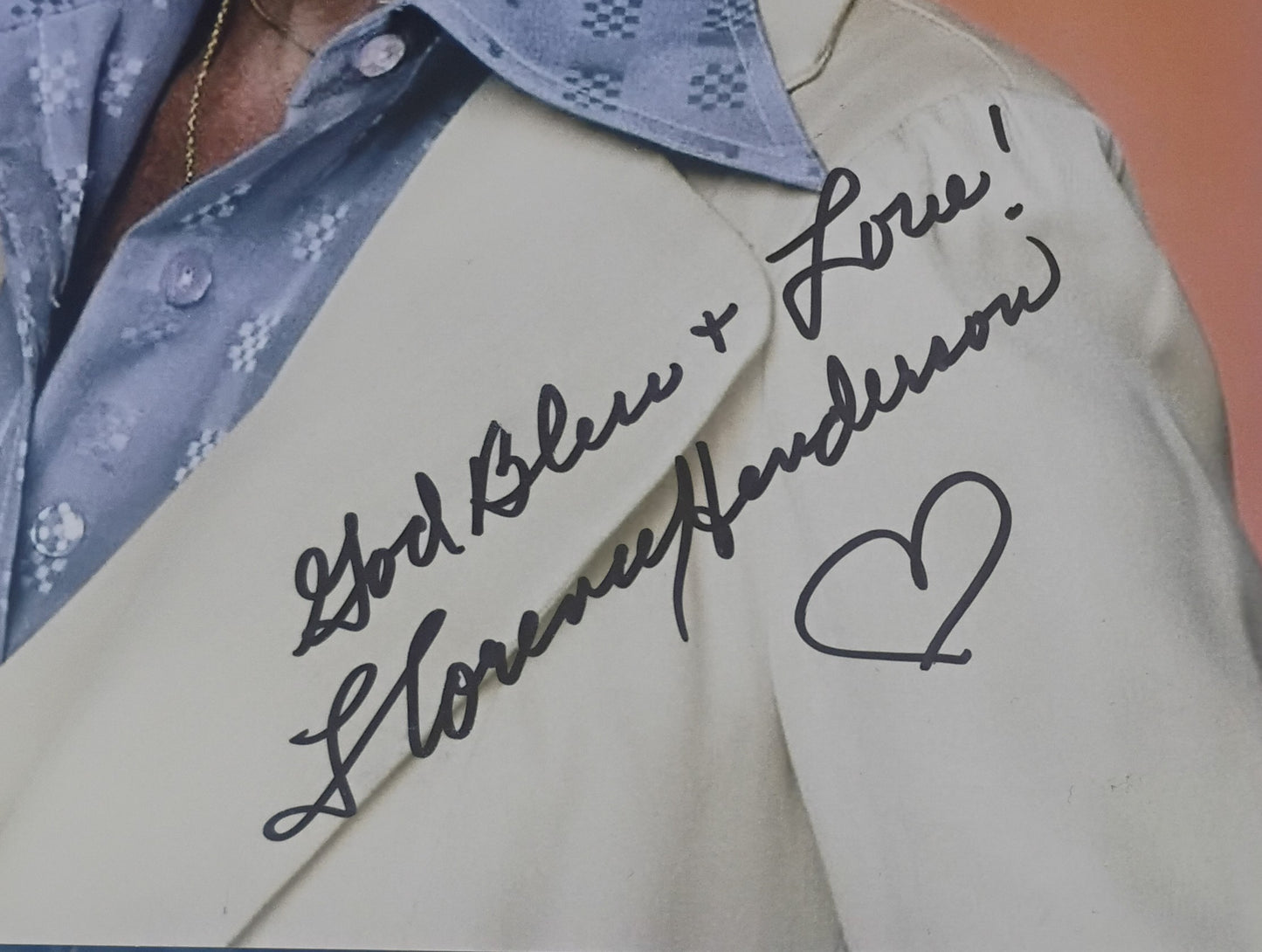 Florence Henderson Hand Signed Autograph 8x10 Photo PSA COA The Brady Bunch