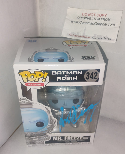 Arnold Schwarzenegger Hand Signed Autograph Mr Freeze Funko Pop COA Batman