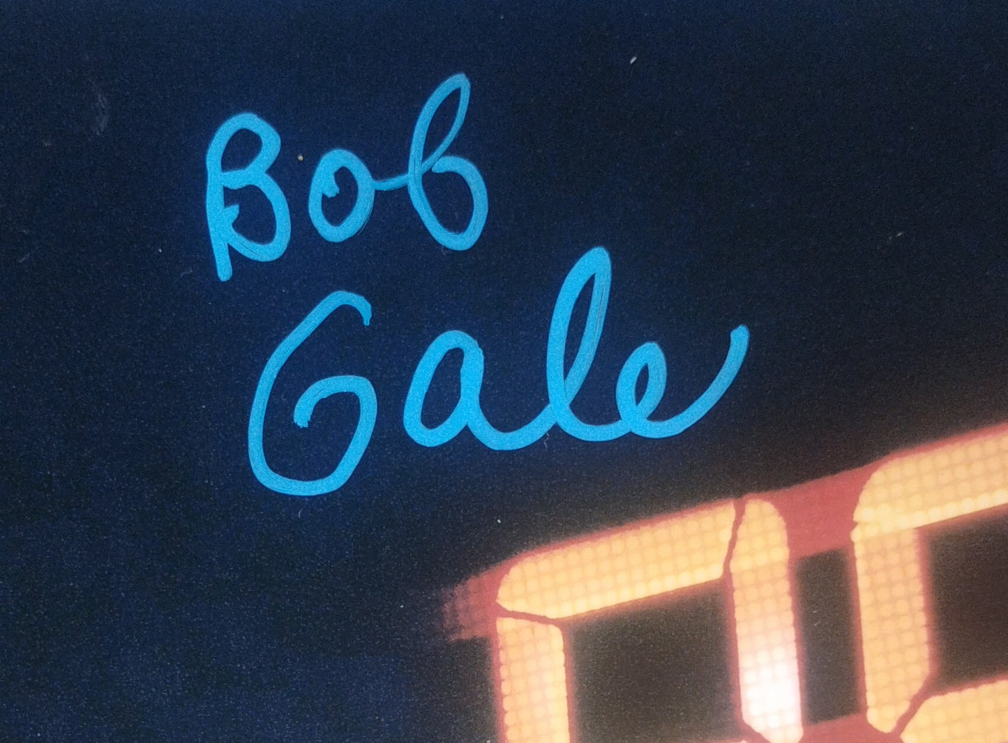Bob Gale Hand Signed Autograph 8x10 Photo COA Back To The Future