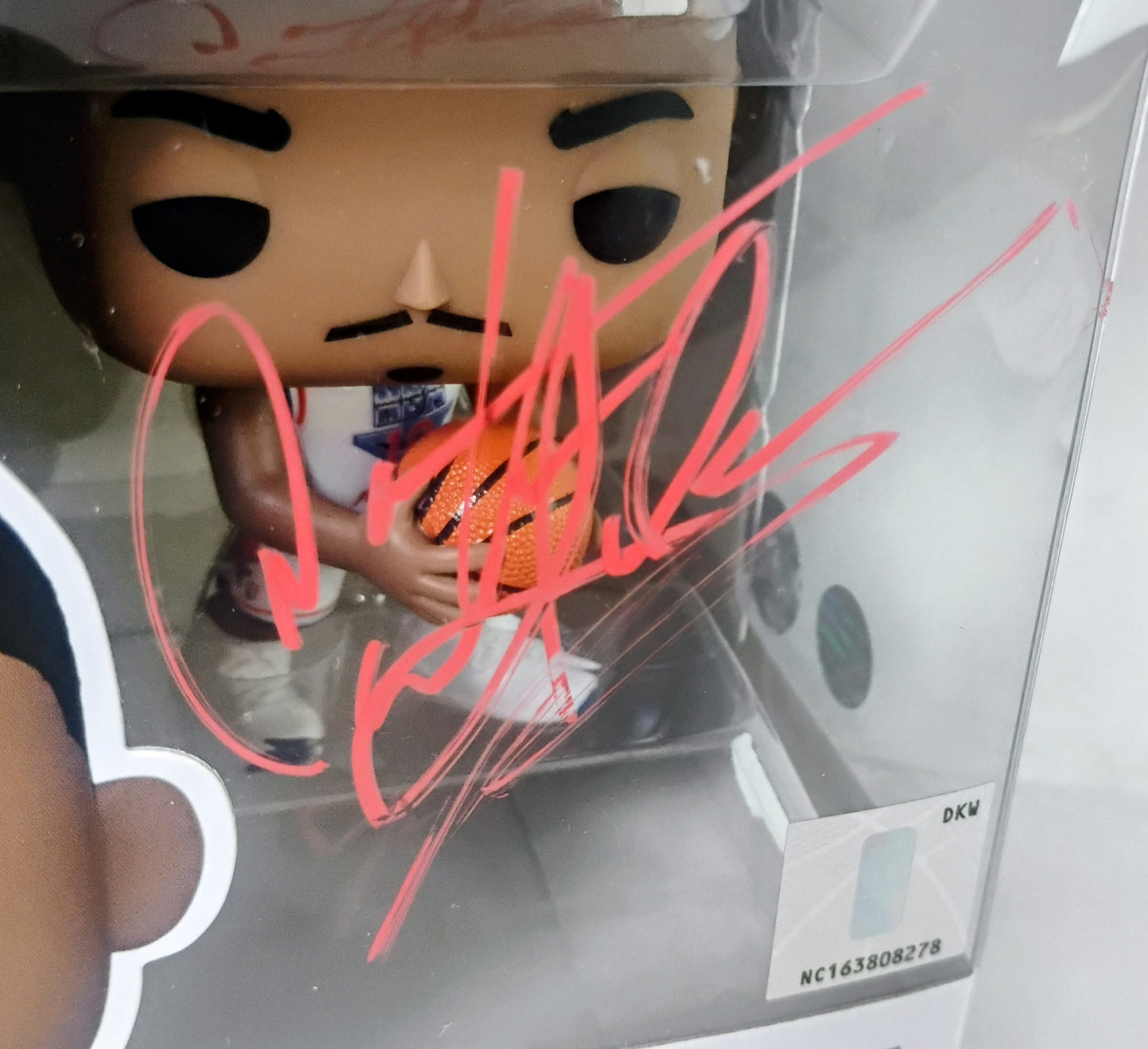 Dennis Rodman Hand Signed Autograph Funko Pop Figure COA Chicago Bulls
