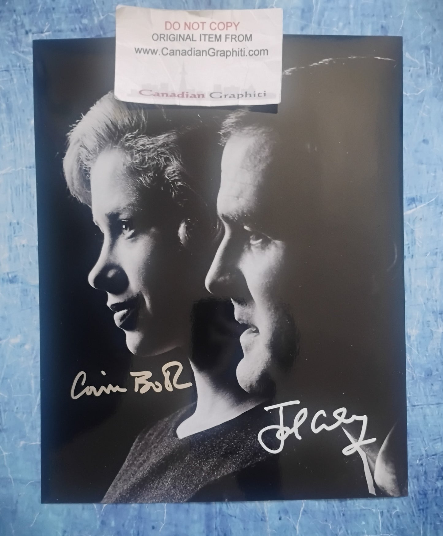 John Cleese & Connie Booth Hand Signed Autograph 8x10 Photo COA Fawlty Towers