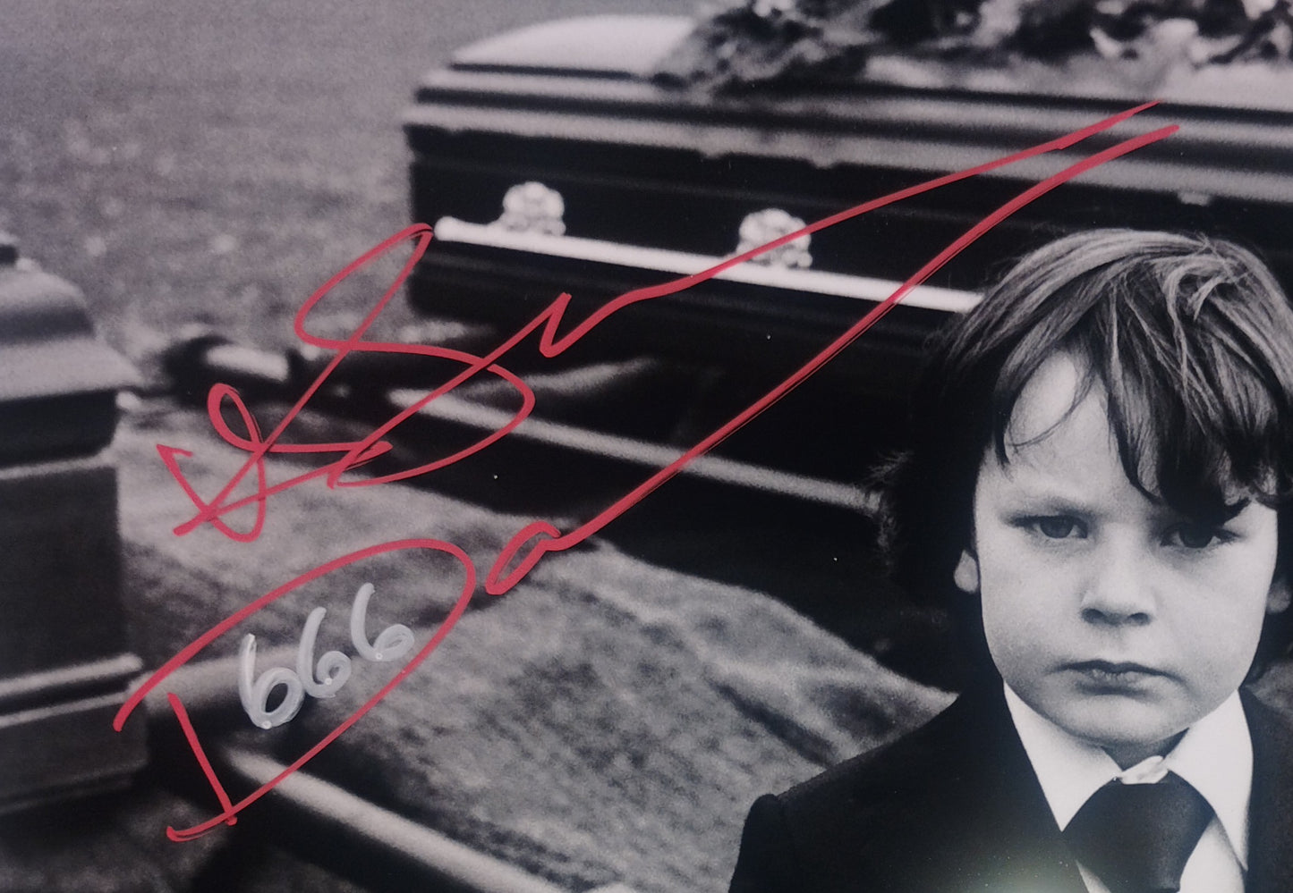 Harvey Stephens Hand Signed Autograph 8x10 Photo COA The Omen