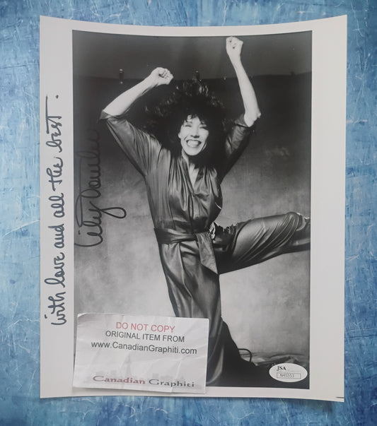 Lily Tomlin Hand Signed Autograph 8x10 Photo JSA COA