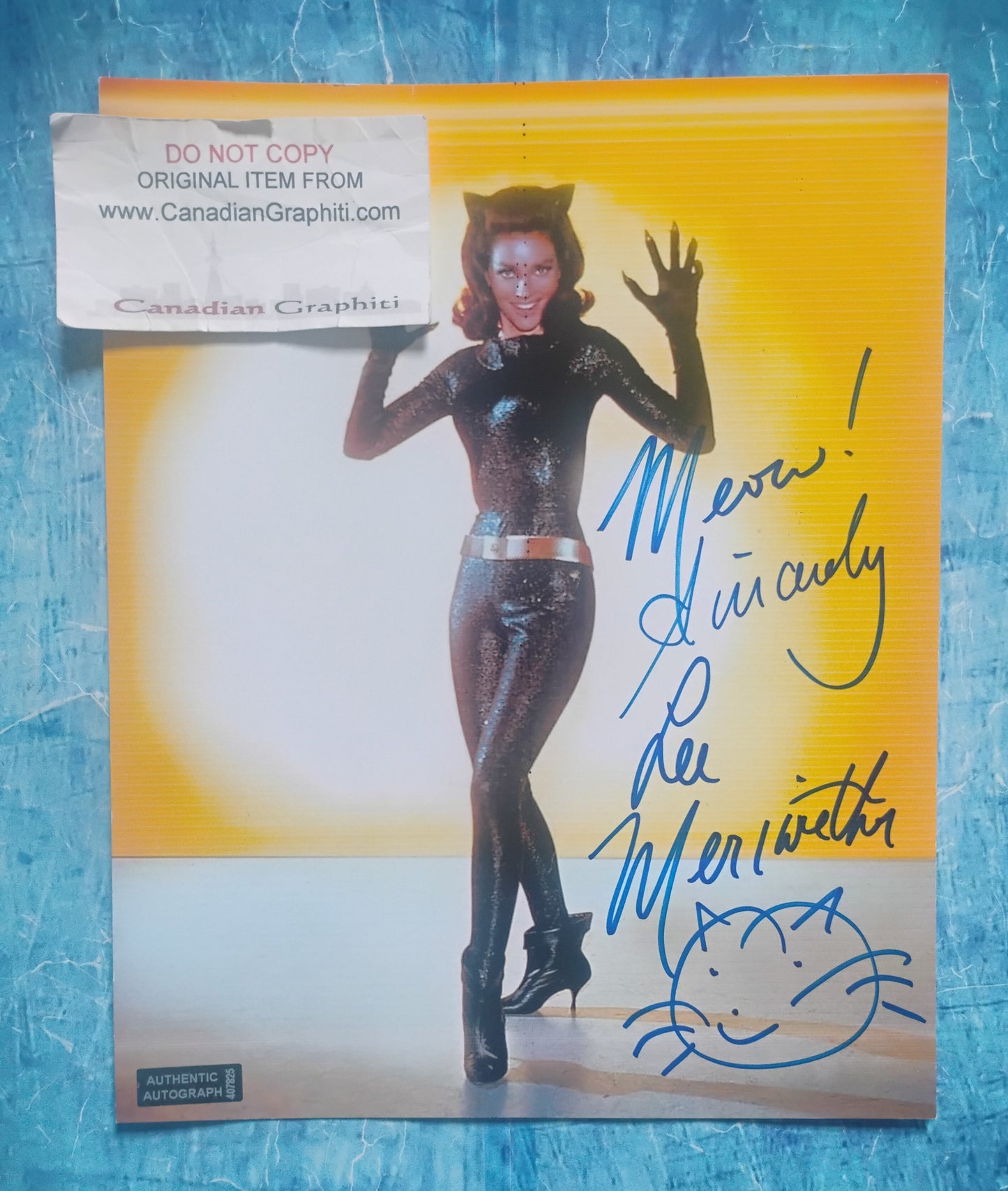 Lee Meriwether Hand Signed Autograph 8x10 Photo COA Catwoman