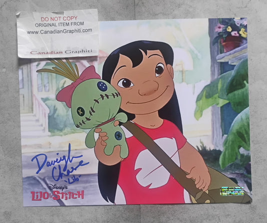 Daveigh Chase Hand Signed Autograph 8x10 Photo COA Lilo & Stitch