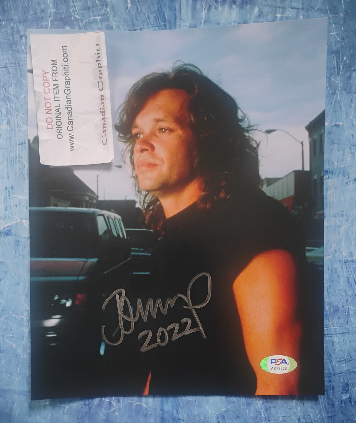 John Cougar Mellencamp Hand Signed Autograph 8x10 Photo PSA COA