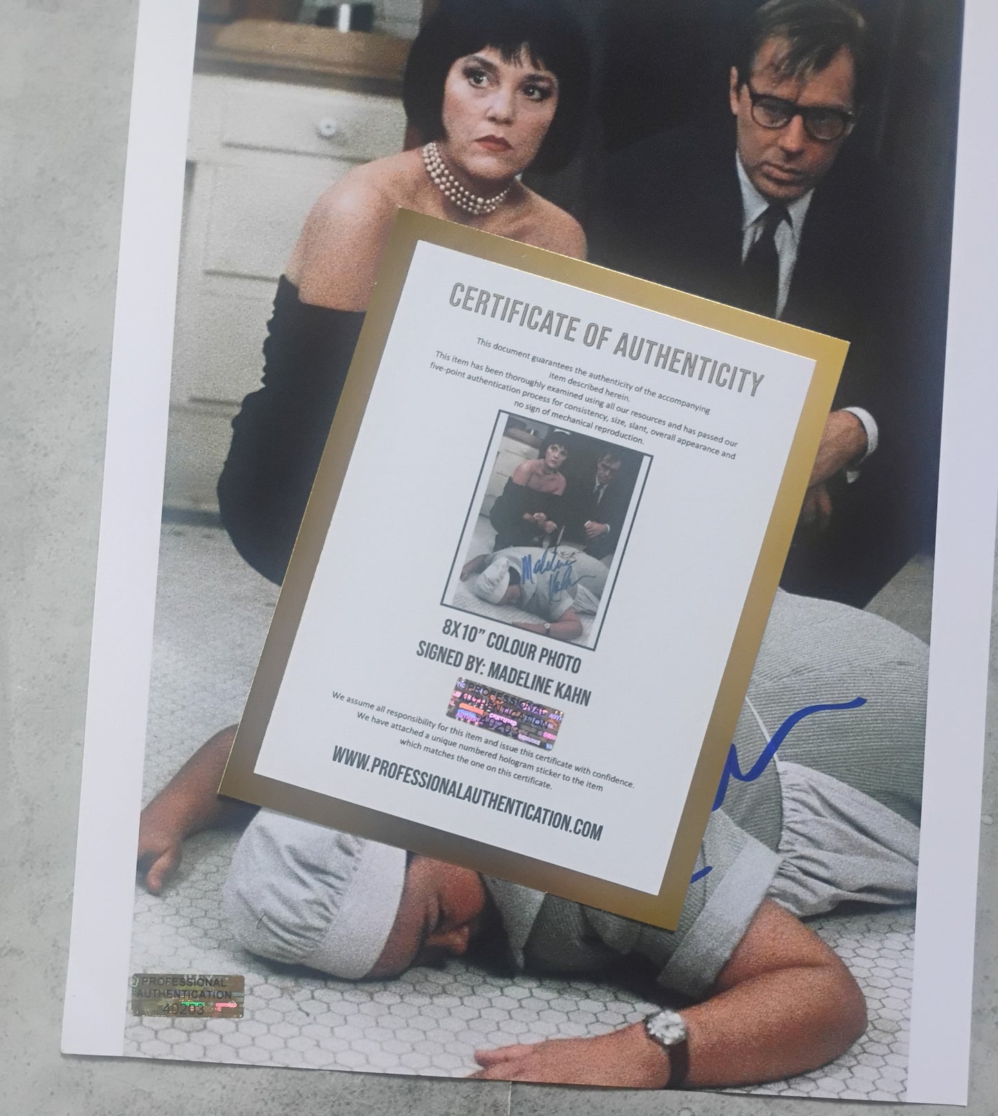Madeline Kahn Hand Signed Autograph 8x10 Photo COA Clue