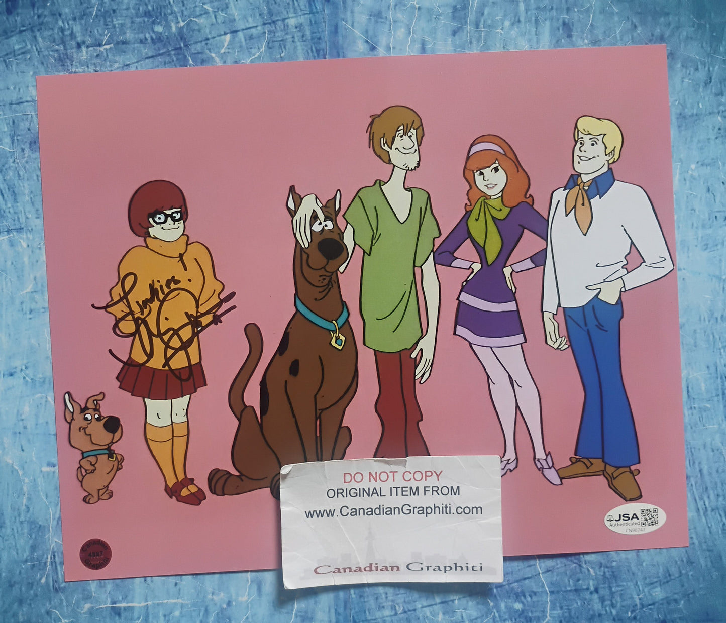 Mindy Cohn Hand Signed Autograph 8x10 Photo JSA COA Scooby Doo