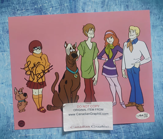 Mindy Cohn Hand Signed Autograph 8x10 Photo JSA COA Scooby Doo