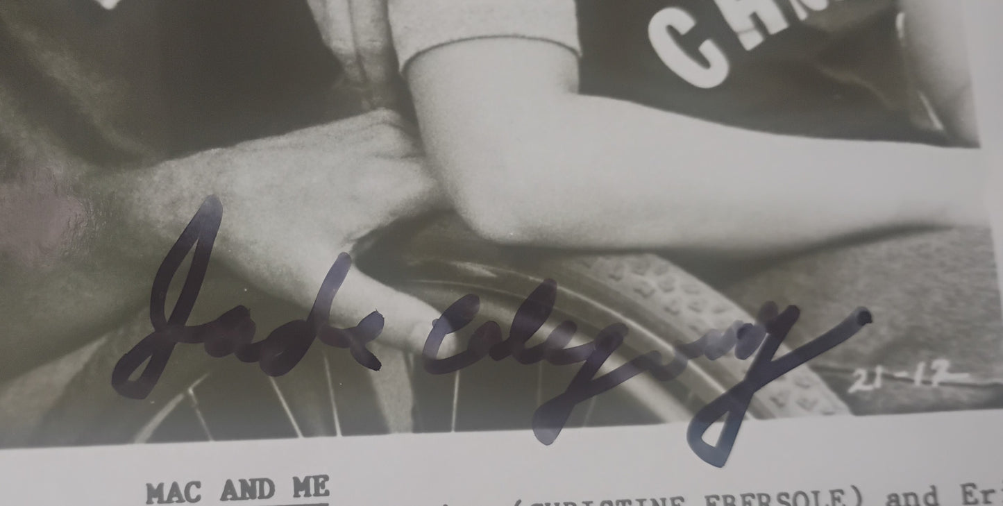 Christine Ebersole & Jade Calegory Hand Signed Autograph 8x10 Photo COA Mac & Me