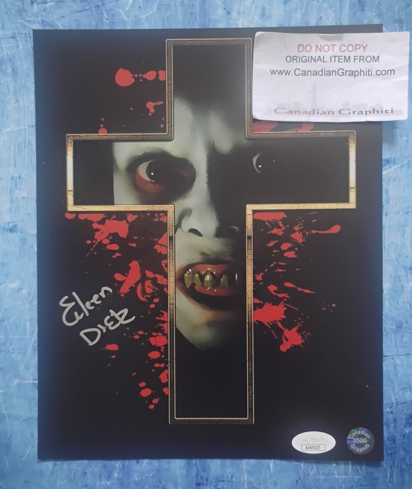 Eileen Dietz Hand Signed Autograph 8x10 Photo JSA COA Exorcist