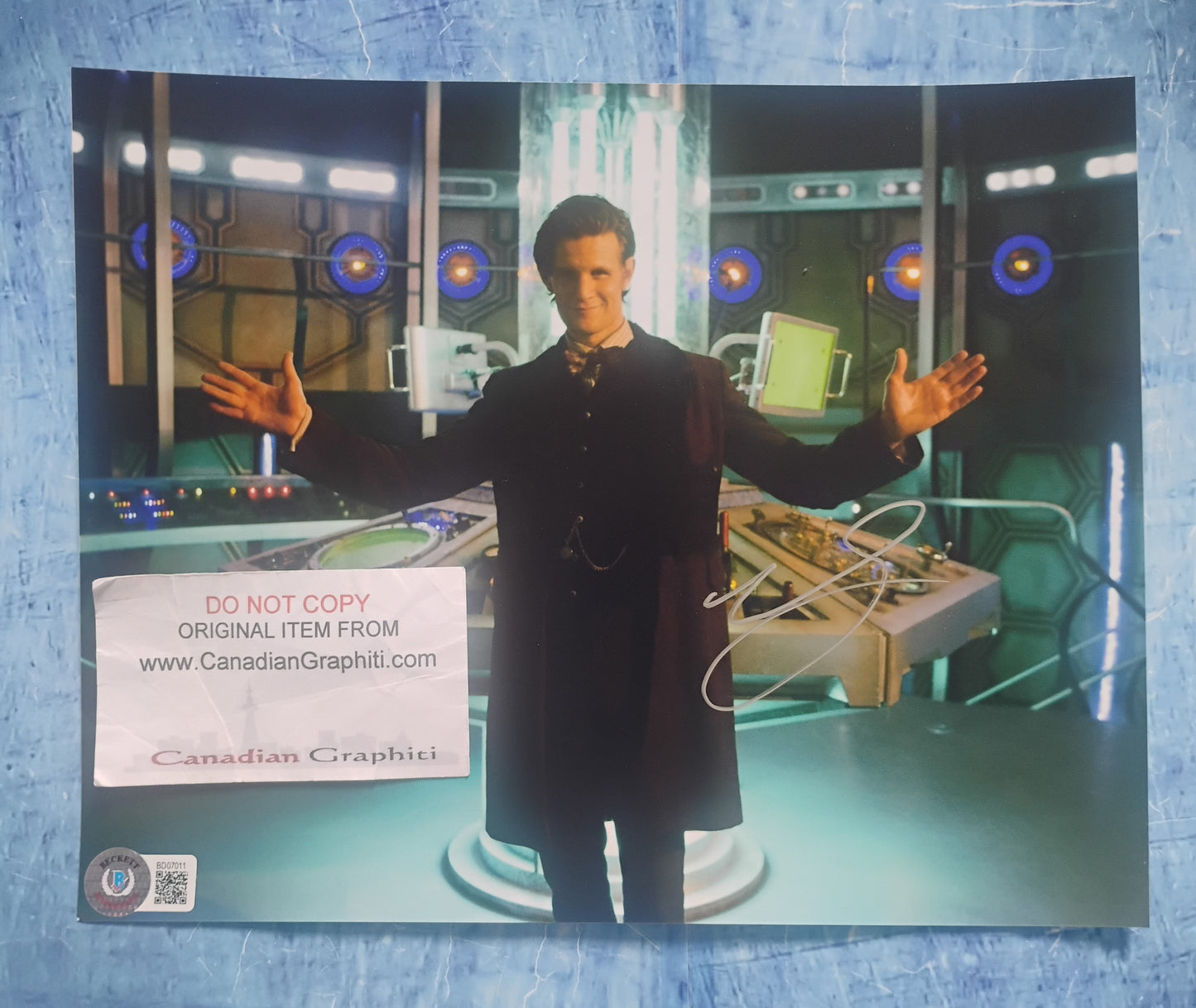 Matt Smith Hand Signed Autograph 8x10 Photo BAS COA Doctor Who